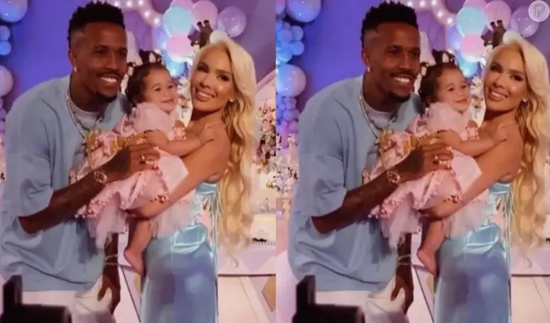 Karoline Lima e Éder