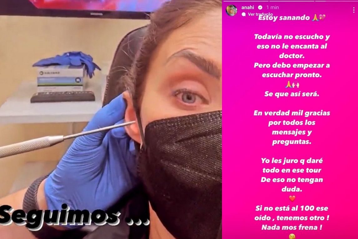 Anahi, do RBD, atualiza estado de saúde após perfurar o tímpano