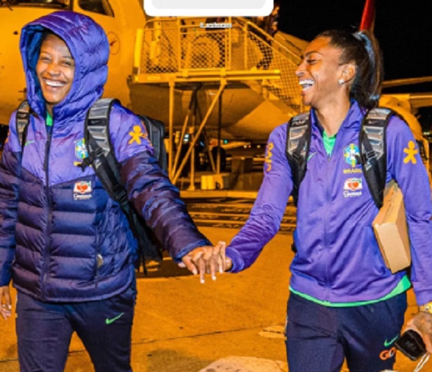 Ary Borges e Kerolin Nicoli, da Seleção Brasileira, negam namoro