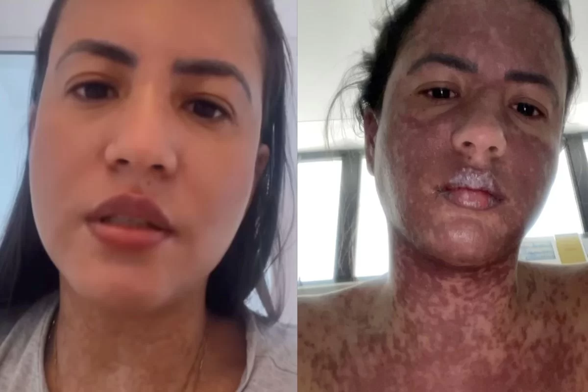 Caroline Aguiar e Frank