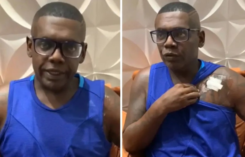 MC Marcinho volta a respirar com ajuda de aparelhos após infecção no pulmão