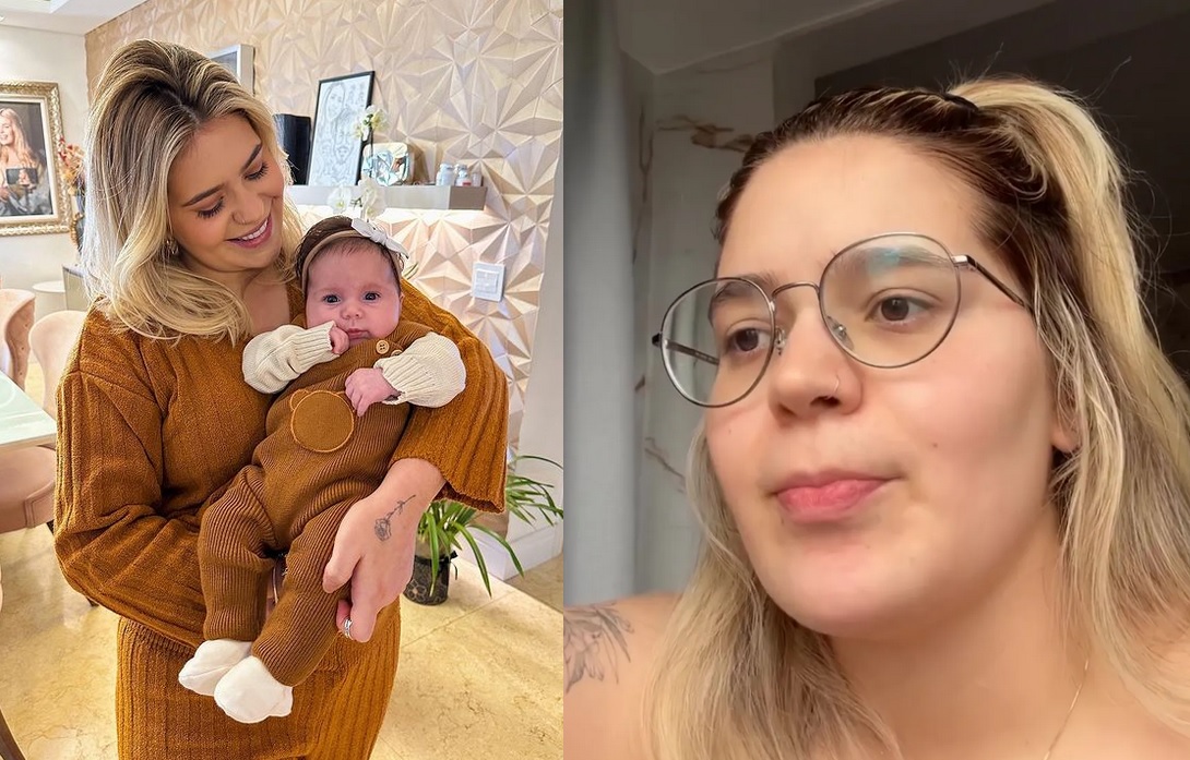 Viih Tube relata fissura no mamilo e dores na amamentação de Lua