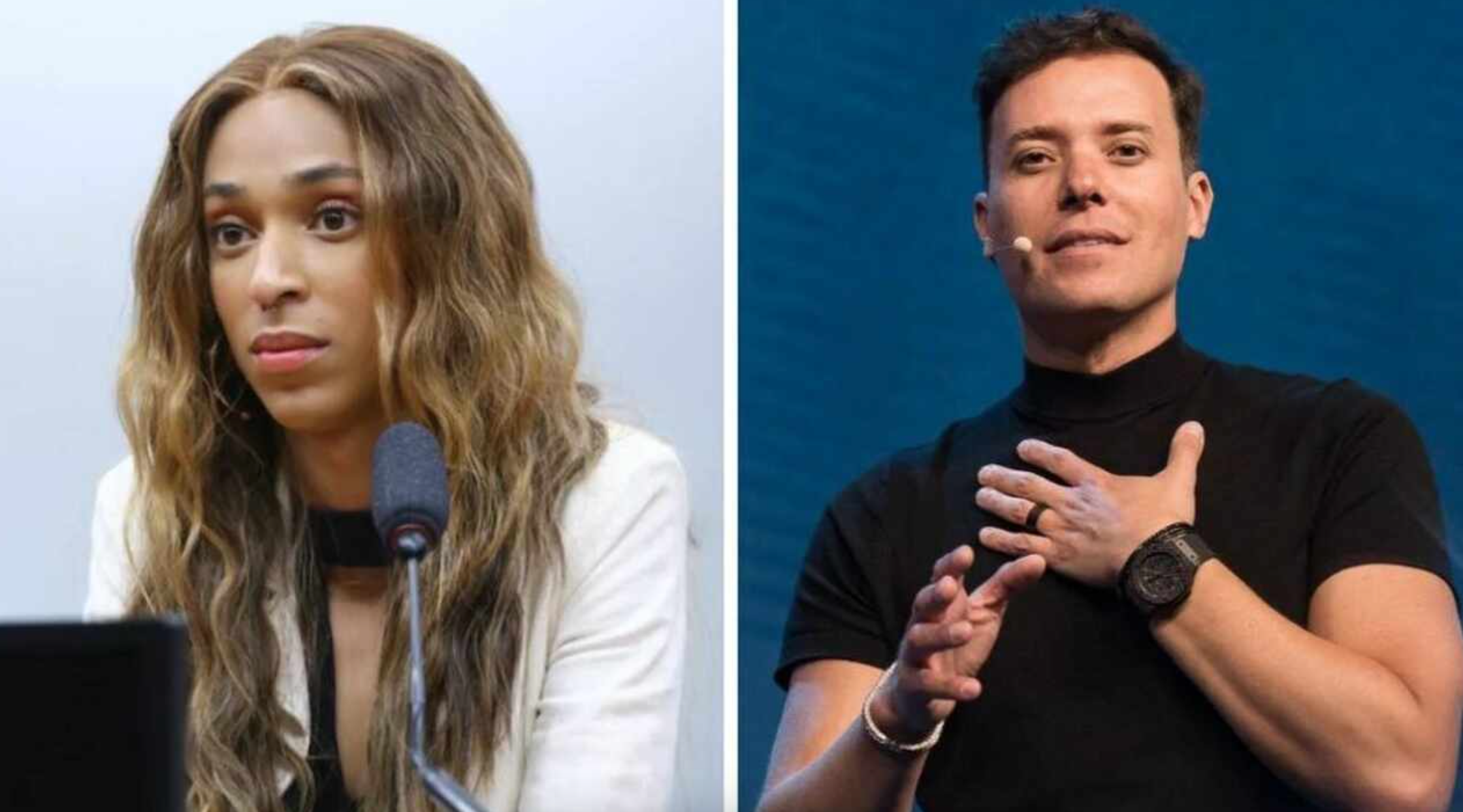 Erika Hilton e André Valadão