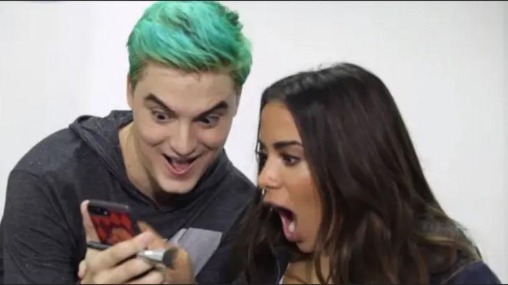 Anitta e Felipe Neto