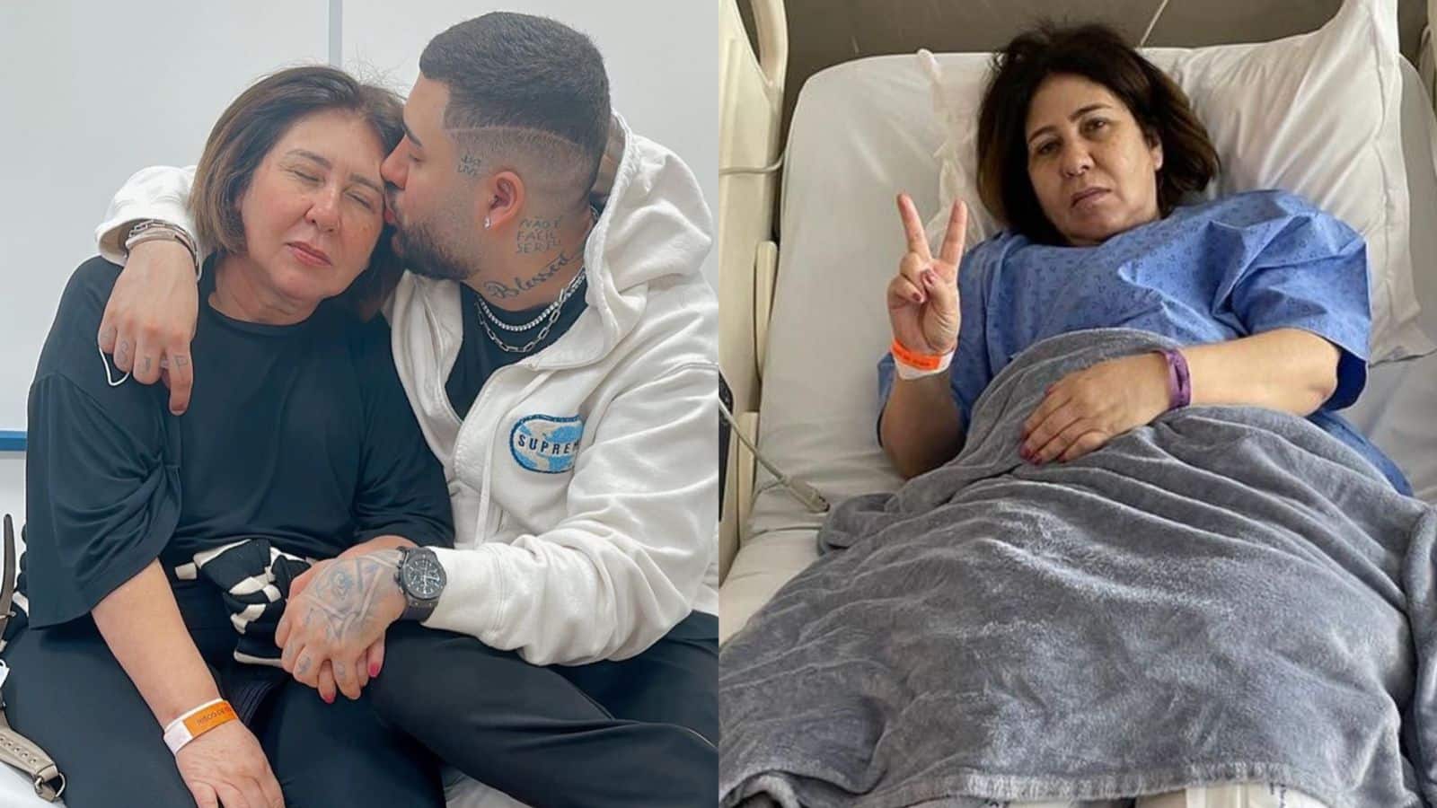 Kevinho e mãe