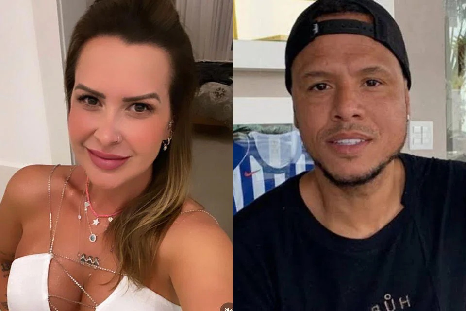 Luis Fabiano e ex-esposa