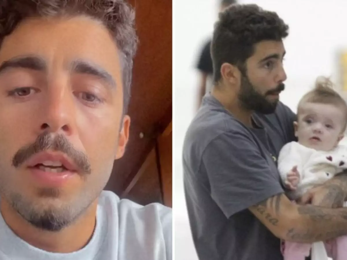 Pedro Scooby e filha