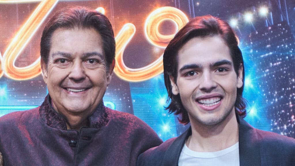 Faustão e João Guilherme já trabalharam em 'Faustão na Band'