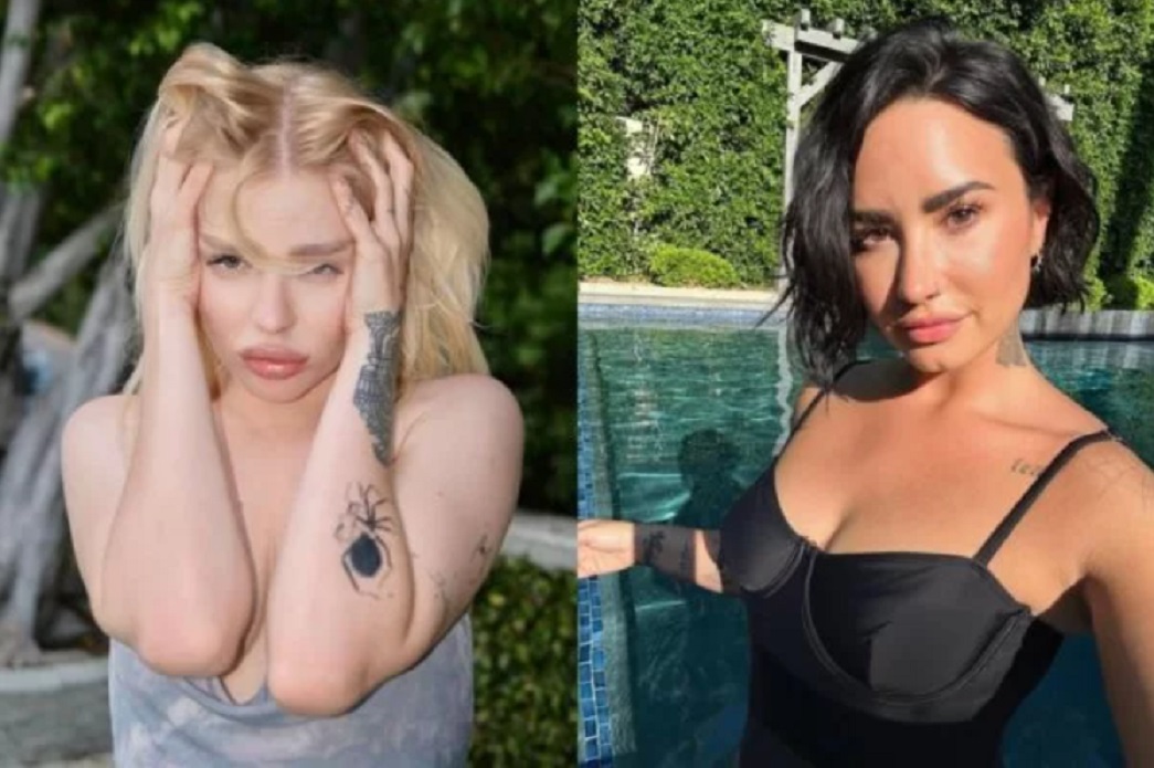 Luísa Sonza anuncia parceria com Demi Lovato
