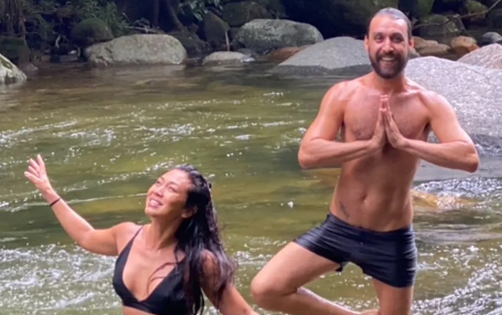 Danni Suzuki e o amigo internado, Rico Tavares