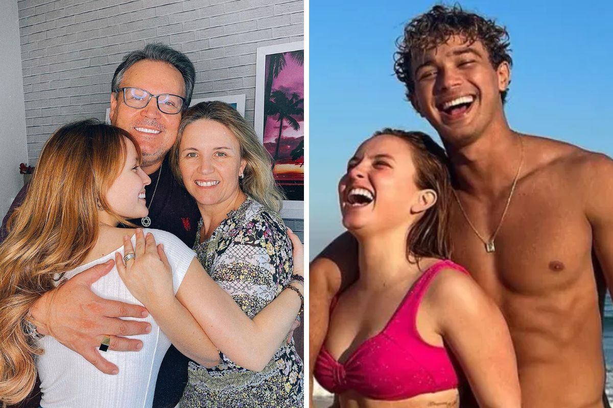 Larissa Manoela e pais