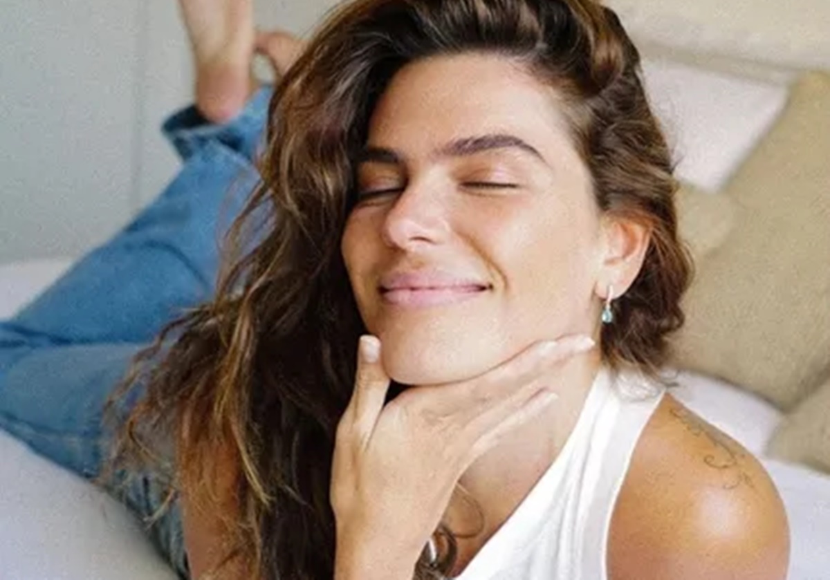 Mariana Goldfarb celebra congelamento de óvulos.