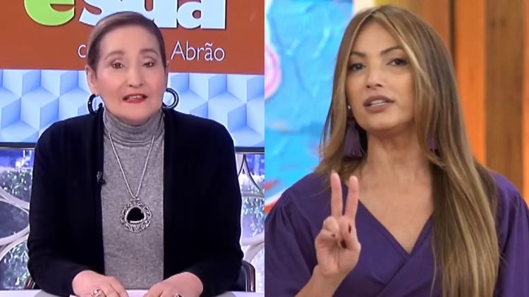 Sônia Abrão falou mal de Patrícia Poeta no programa 'A Tarde é Sua'.