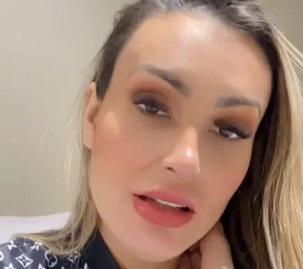 Andressa Urach recebe alta após cirurgia de emergência e agradece ex-marido