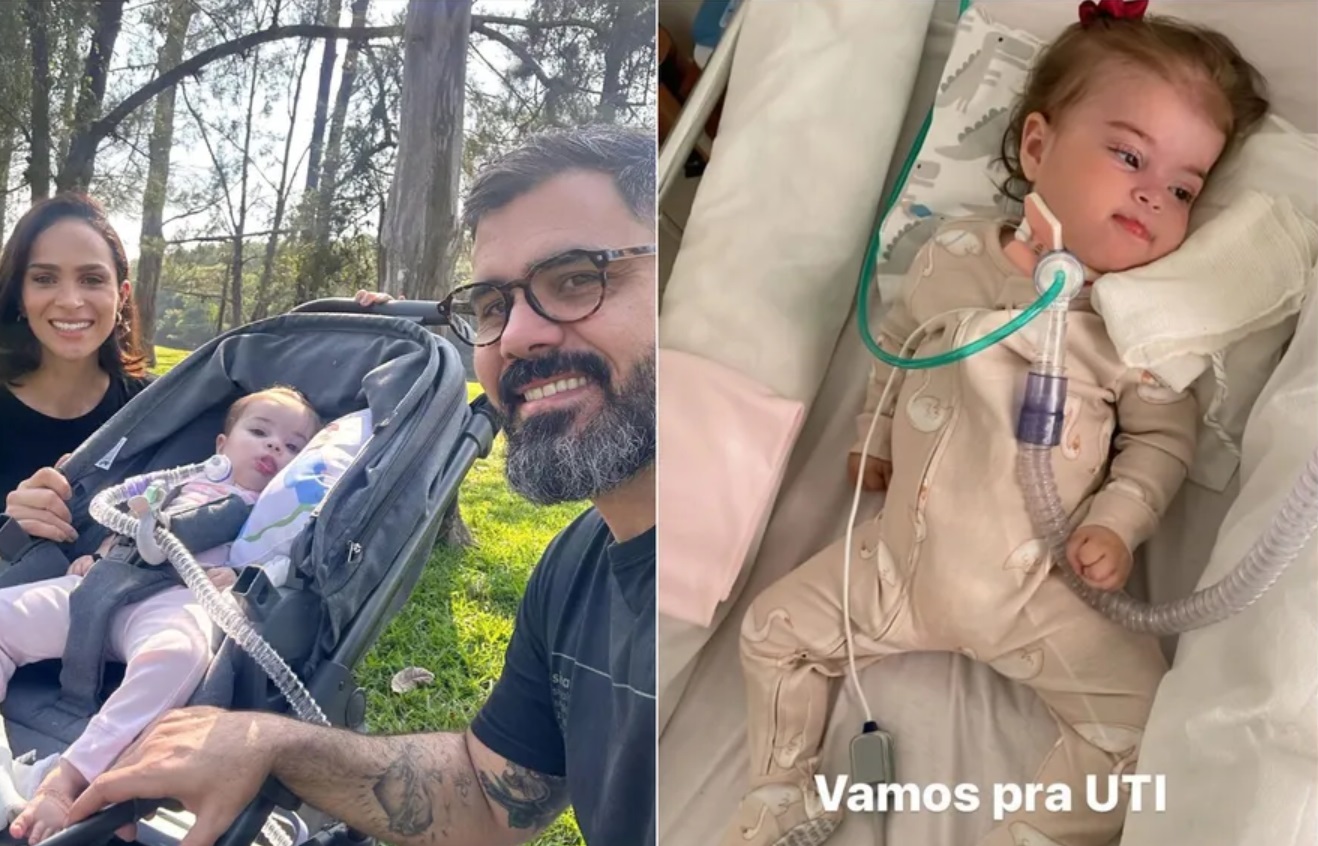 Após anúncio de nova gravidez, Letícia Cazarré informa que filha está na UTI