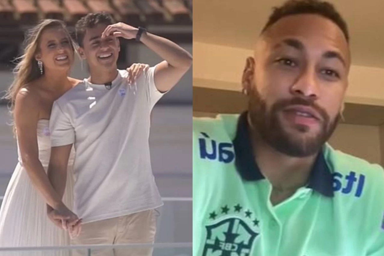 Neymar anuncia sexo do bebê de Nikolas Ferreira e divide web