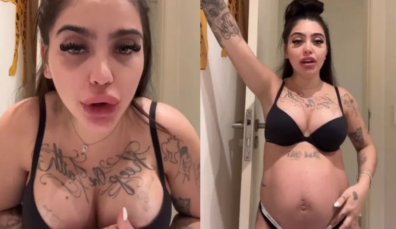 Mirella aponta mudanças no corpo durante gestação