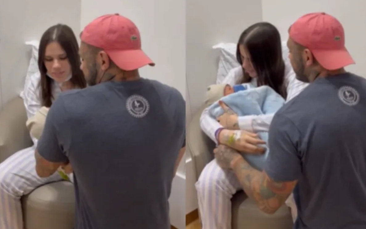 Namorada de Toguro deixa a UTI e conhece o filho