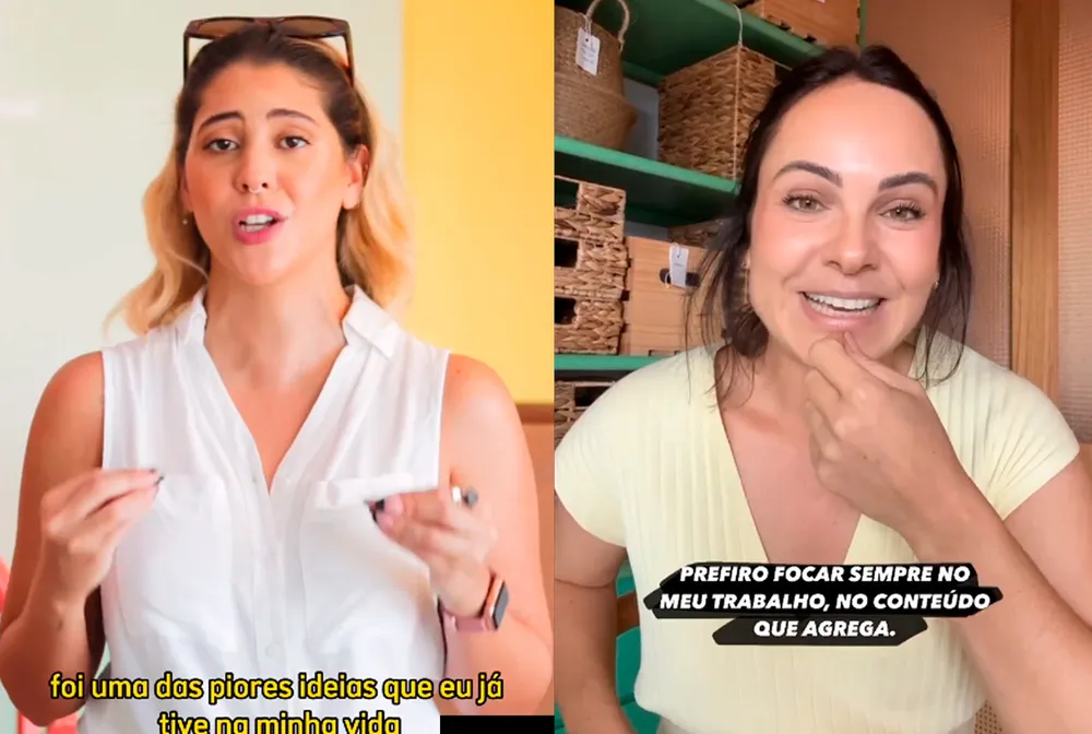 Dora Figueiredo reclamou de reforma e arquiteta rebateu