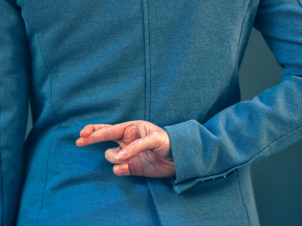 SIGNOS que não são de confiança