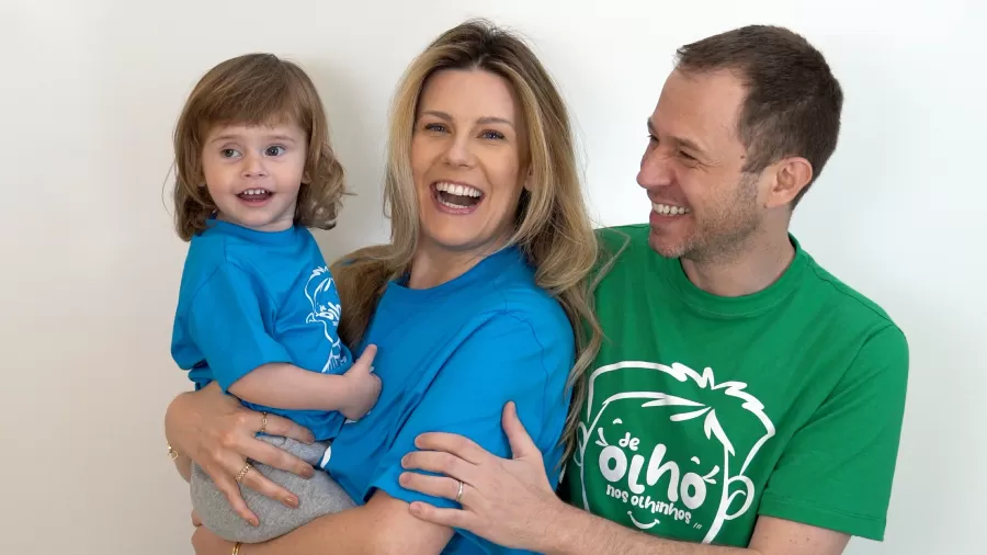 Tiago Leifert fala sobre a filha, Lua, da união com Daiana Garbin