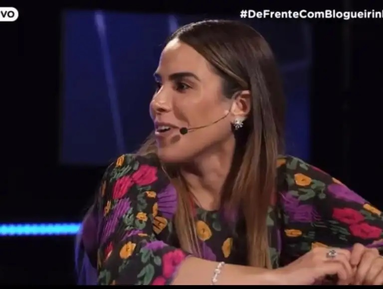 Wanessa ficou frente a frente com a Blogueirinha