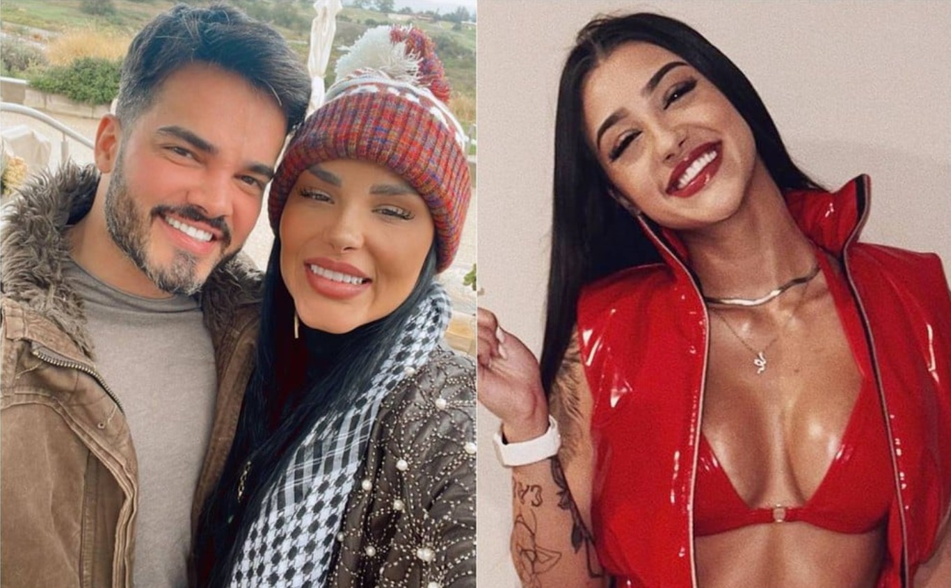 Marido de Jenny Miranda se irrita após provocação de Bia
