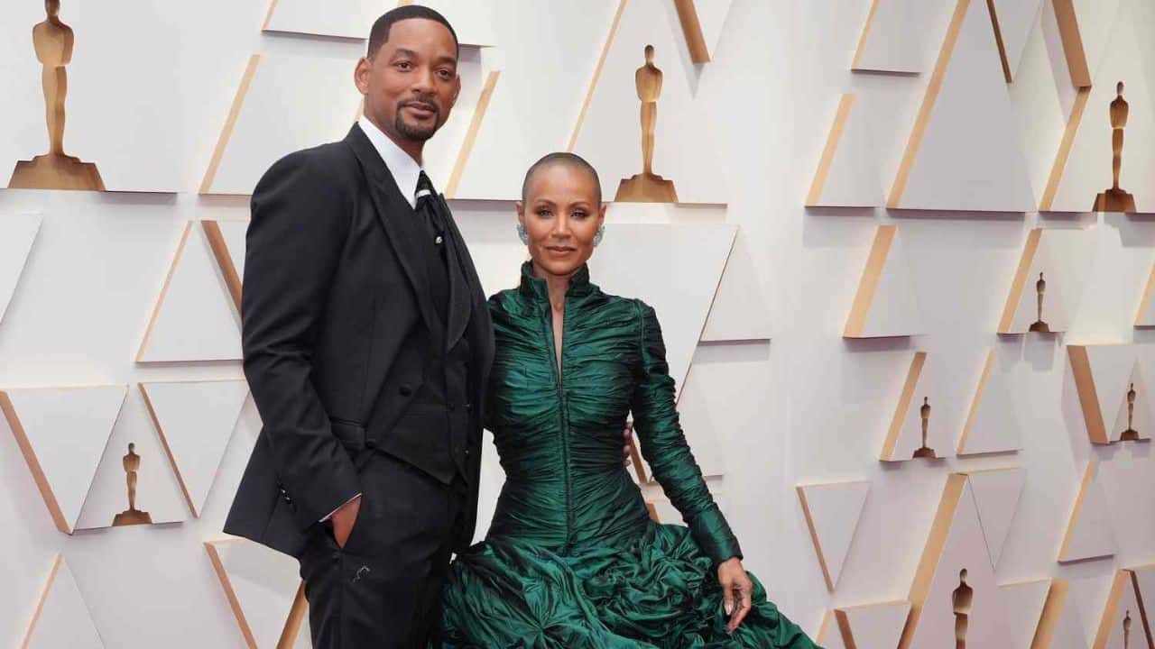 Jada e Will no Oscar em 2022