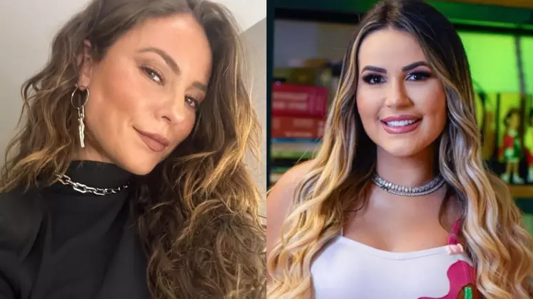 Paolla nega qualquer desavença com Deolane
