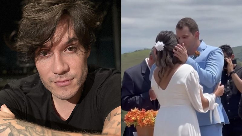 Eliezer e Viih Tube vão no casamento da ex do influencer
