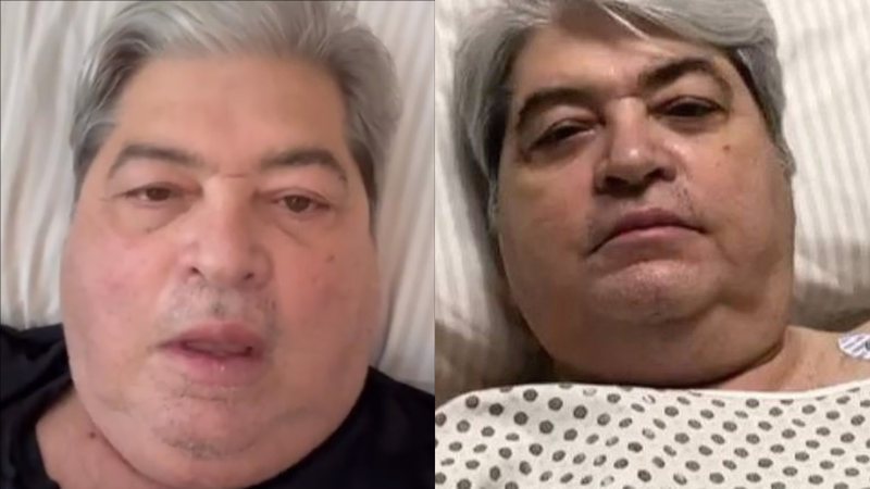 Datena passou por duas cirurgias nesta última semana