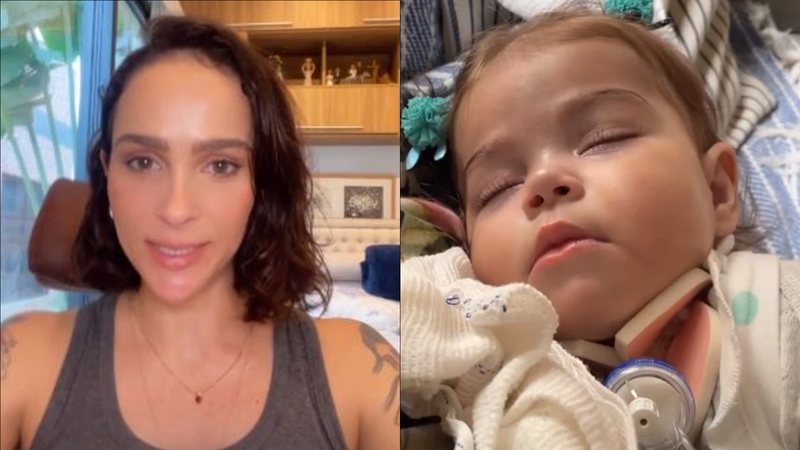 Letícia Cazarré desabafa sobre a filha, Maria Guilhermina