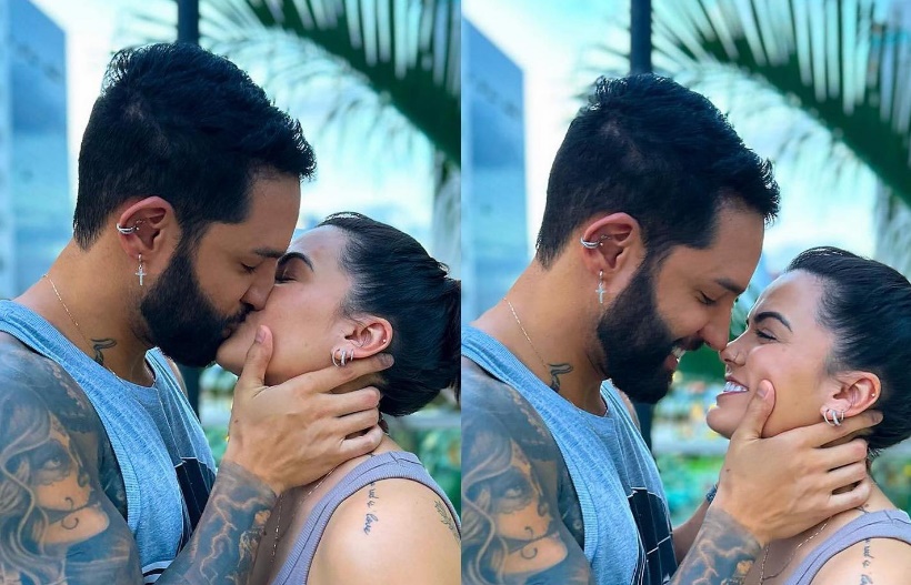 Lucas Lira e Bruna Sunaika estão juntos e apaixonados