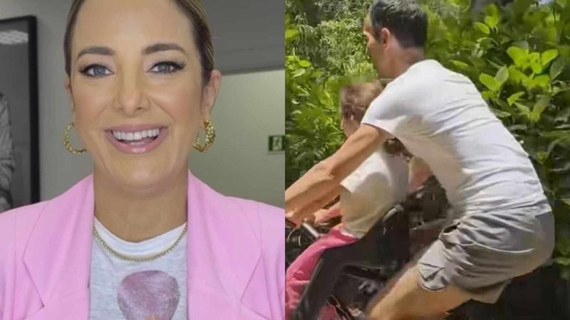 Ticiane Pinheiro fala sobre o marido, César Tralli
