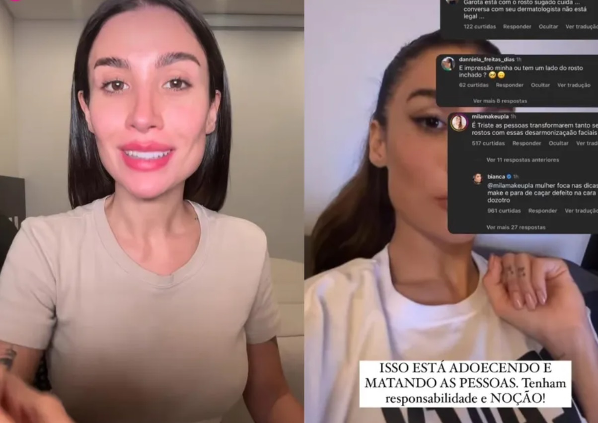 Bianca Andrade rebate críticas sobre sua aparência