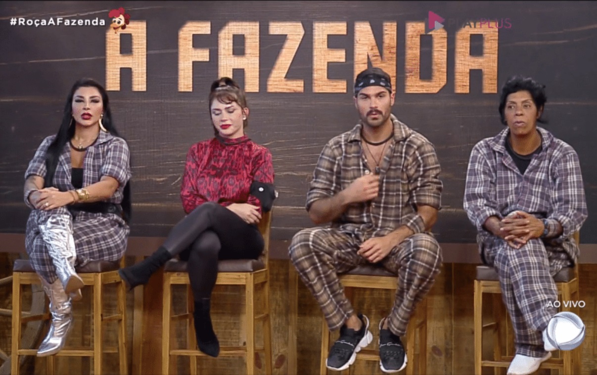 ‘A Fazenda 15’: Jenny, Nadja, Shay e Márcia estão na Roça