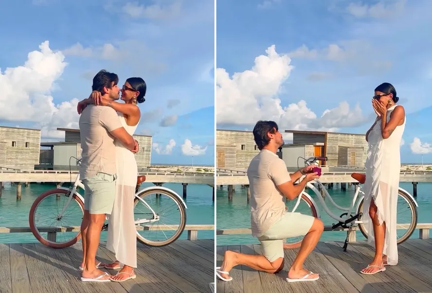 Jakelyne e Mariano ficam noivos