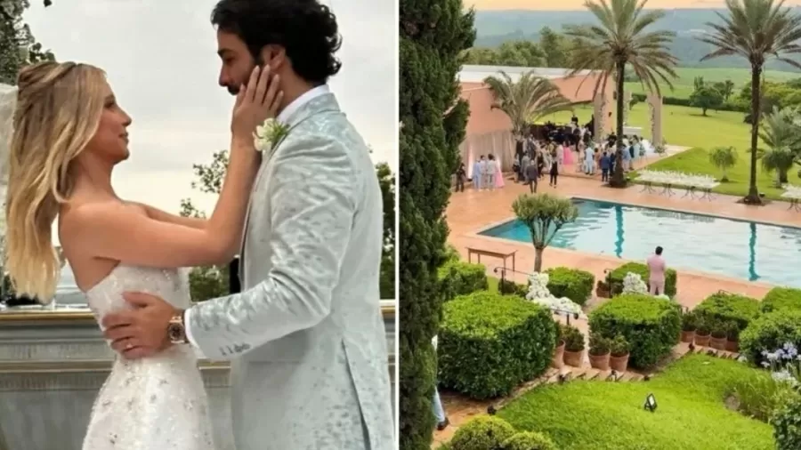 Duda Reis e Du Nunes se casam em São Paulo