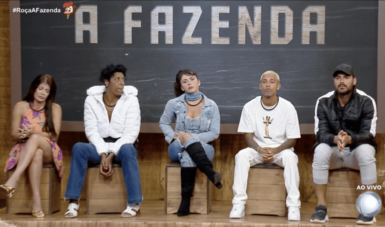 'A Fazenda 15': Jaquelline, Márcia, Nadja, WL e Shay estão na Roça