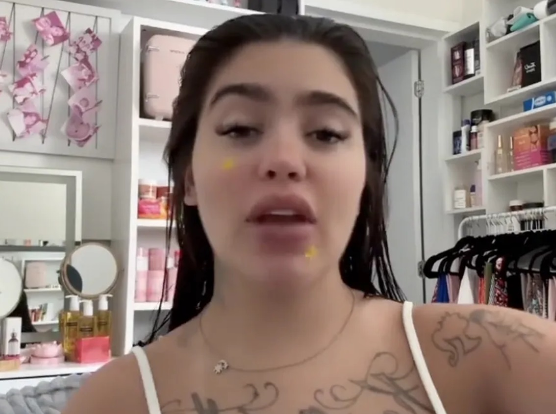 Grávida, Mirella mostra tensão com exame