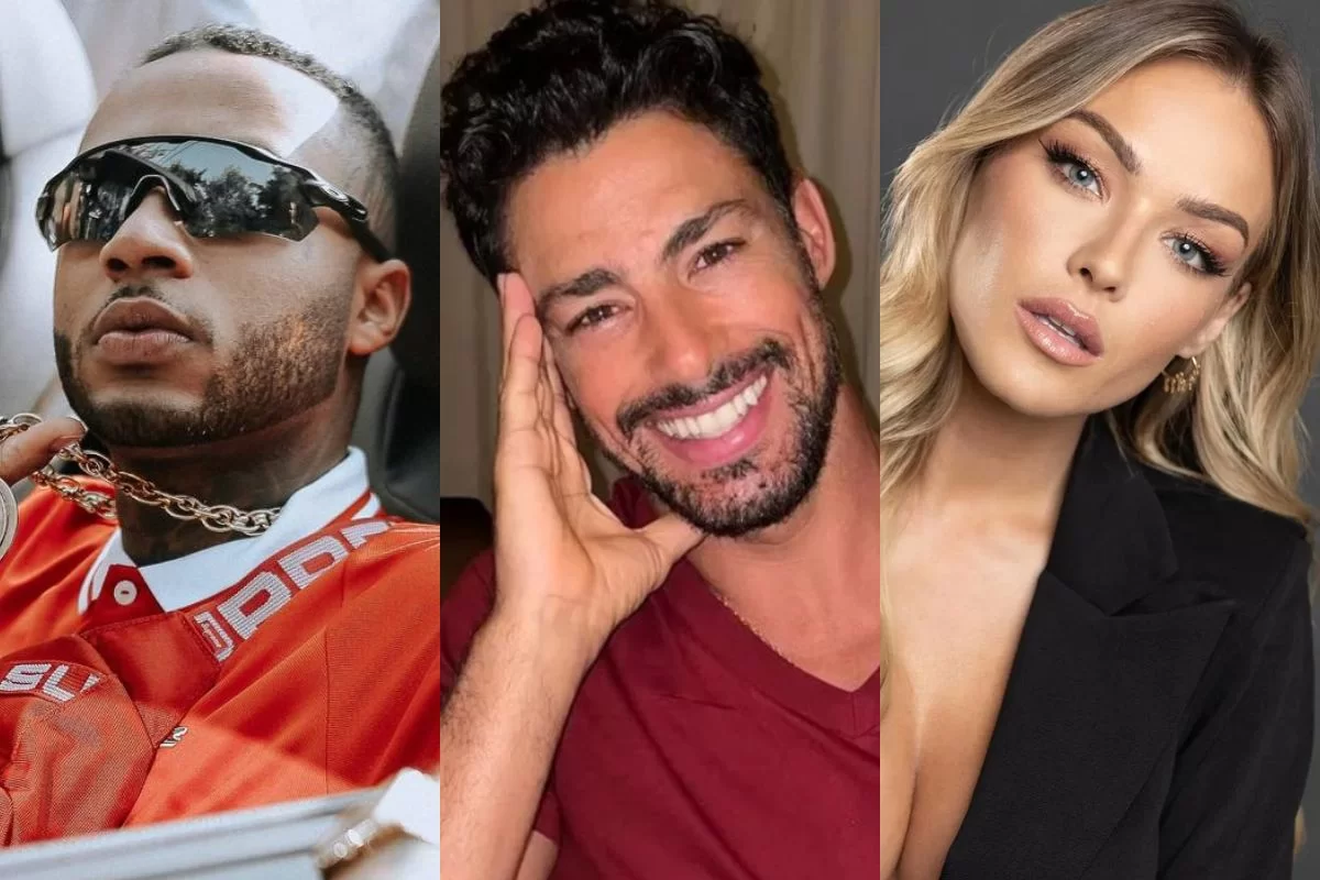 Cauã Reymond abriu o jogo sobre tretas com Orochi e Barbara Heck