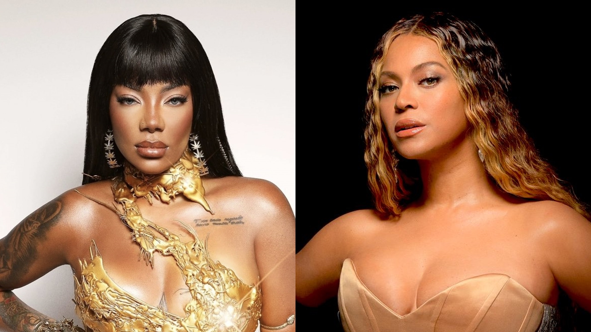 Beyoncé se encontra com Ludmilla