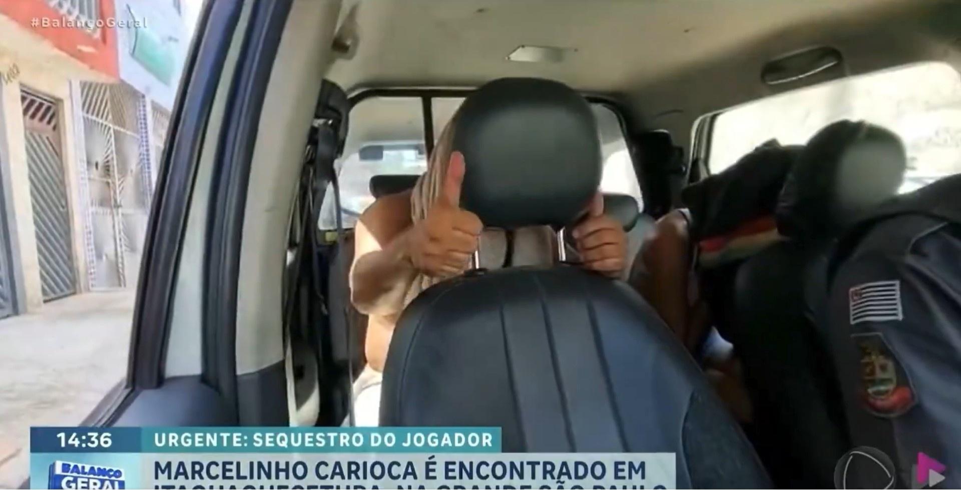 Marcelinho Carioca é encontrado pela polícia após desaparecimento