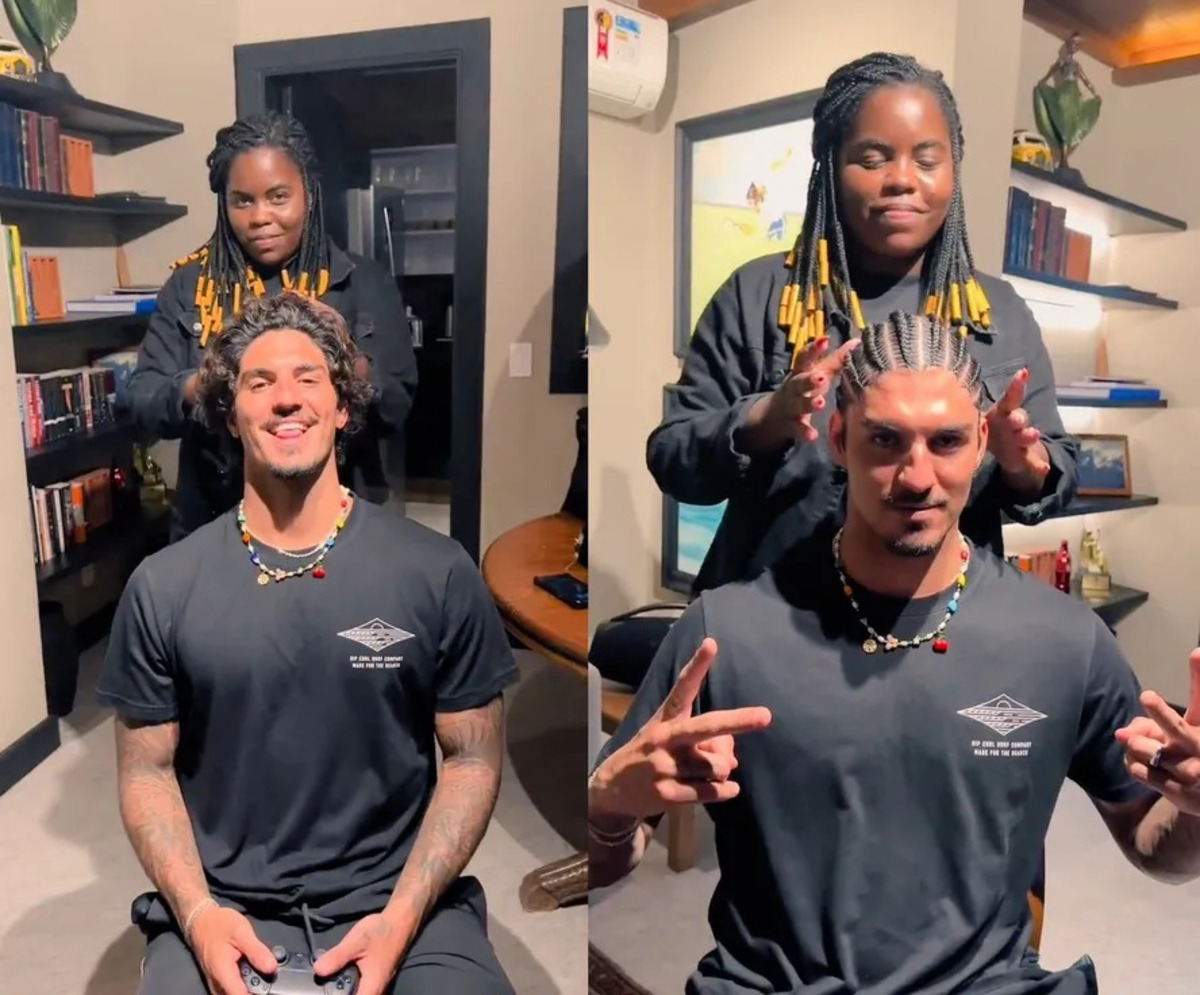 Gabriel Medina trança o cabelo e é acusado de apropriação cultural
