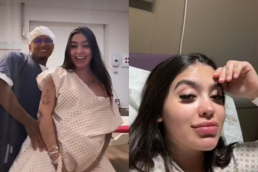 Mirella e Dynho Alves celebram nascimento de Serena