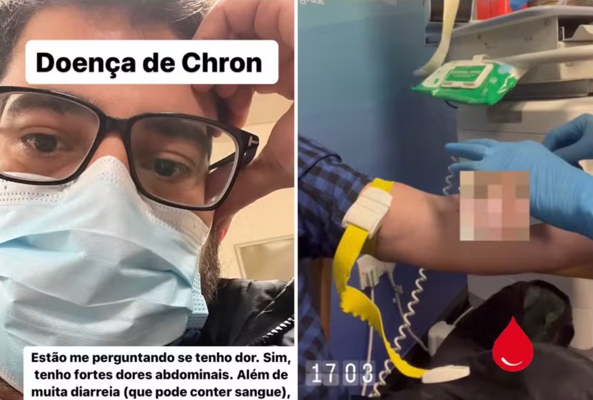 Evaristo Costa é hospitalizado devido a complicações de doença