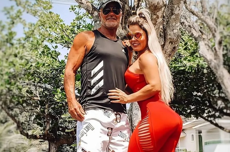 Kadu Moliterno e a esposa estão juntos desde 2016