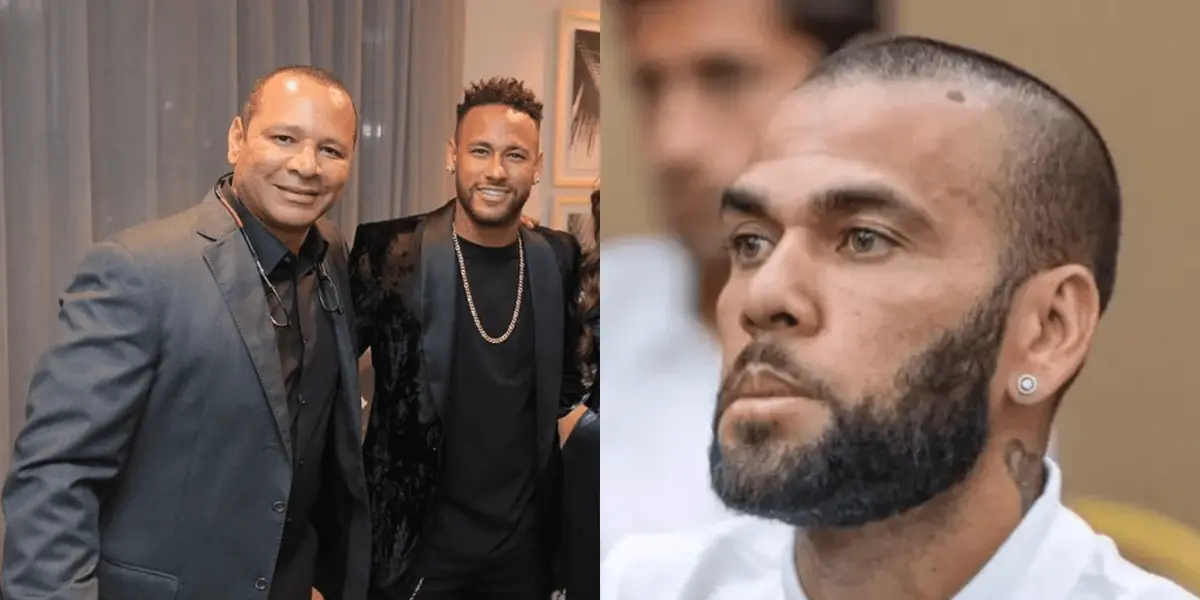 Neymar Pai e filho ajudam Daniel Alves, preso na Espanha