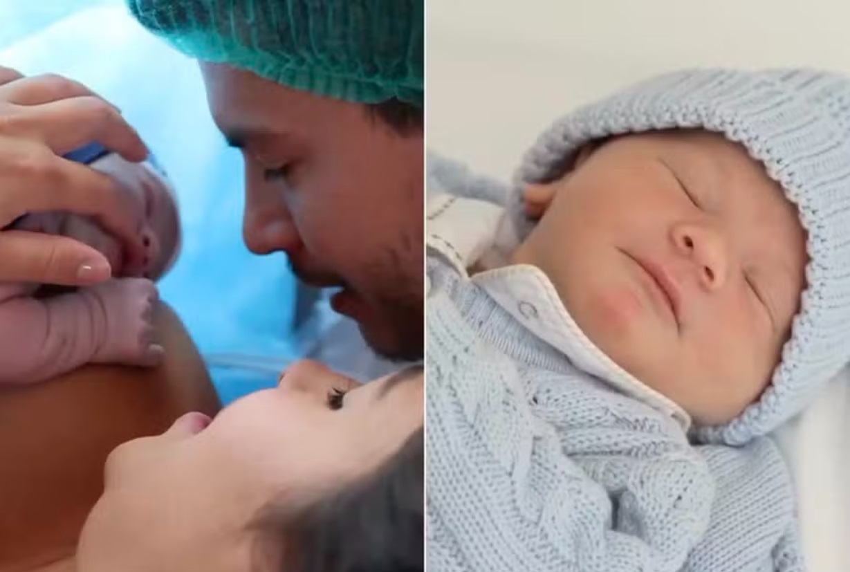 Arthur Aguiar anuncia chegada de Gabriel, filho com Jheny Santucci
