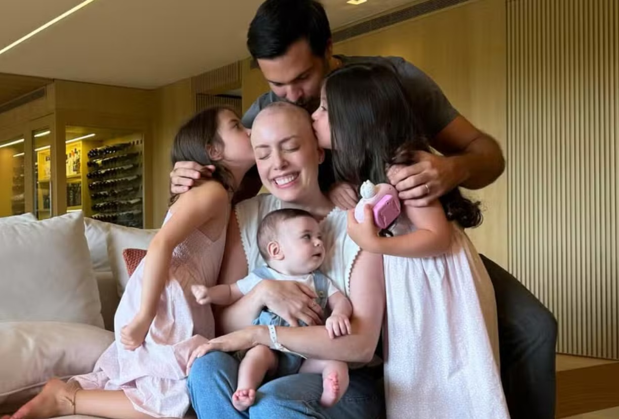 Tratando leucemia, Fabiana Justus recebe alta médica